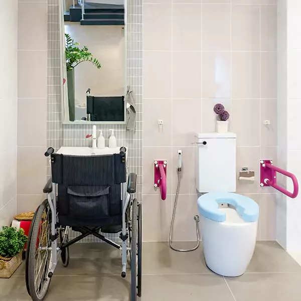 Handicap Bathroom Remodel in Naples, Florida