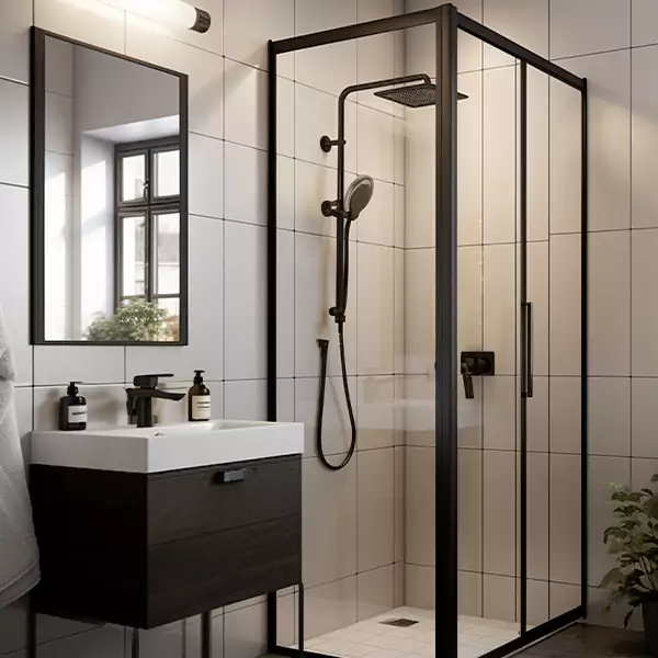 Inexpensive bathroom remodel in Naples, Florida
