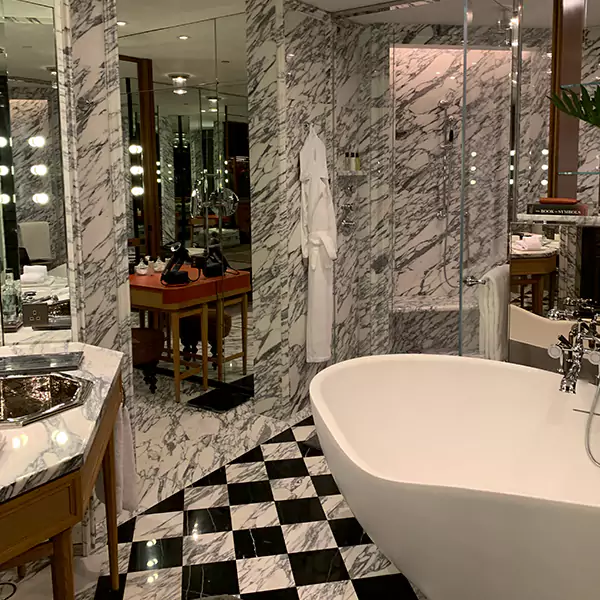 Luxury bathroom remodel in Naples, Florida