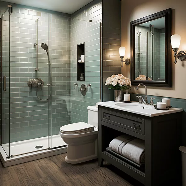 One day bathroom remodel in Naples, Florida