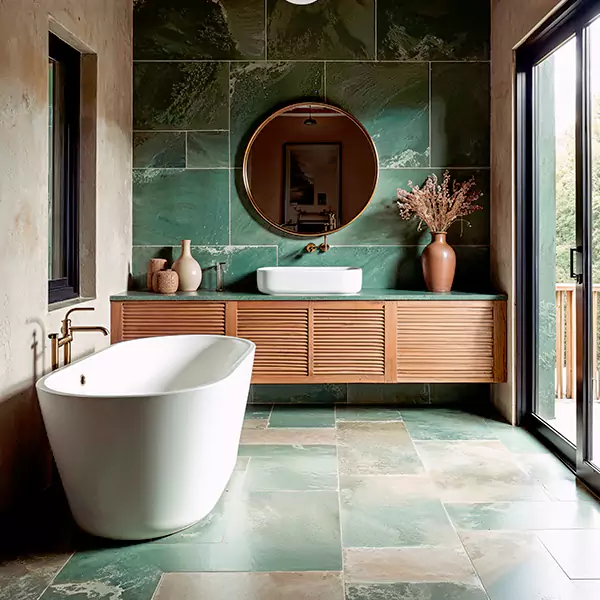 Rustic Bathroom Remodel in Naples, Florida