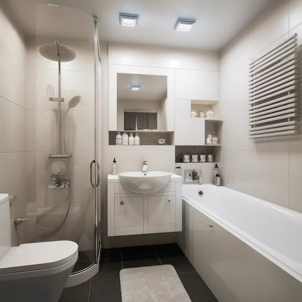 Simple Bathroom Remodel in Naples, Florida