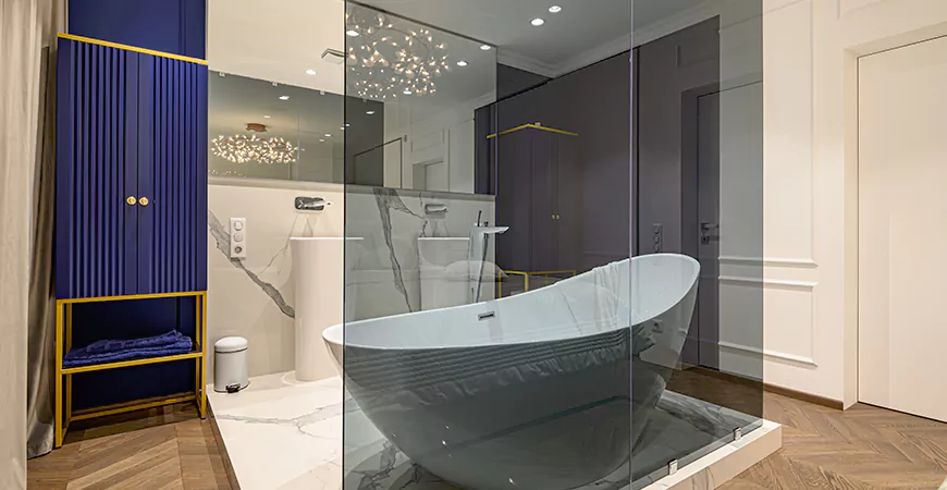 Westshore bath remodel in Naples, Florida