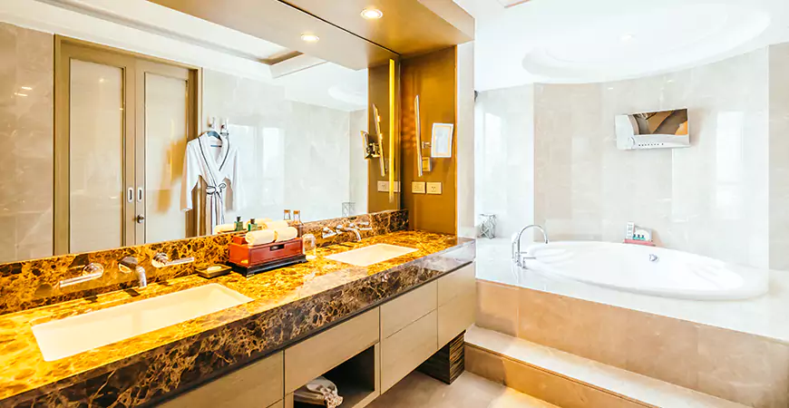 Modern Condo Bathroom Remodel in Naples