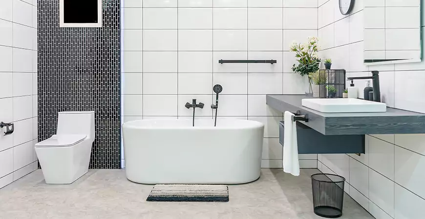 Contemporary Shower Remodel in Naples