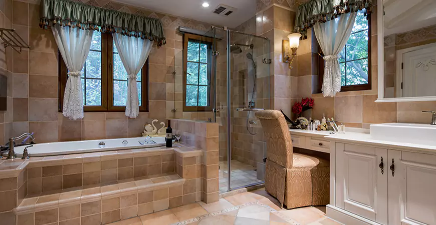 Small Custom Bathroom Remodel in Naples