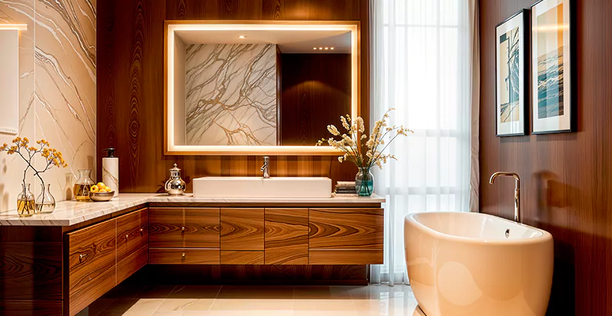 Inexpensive Master Bathroom Remodel in Naples